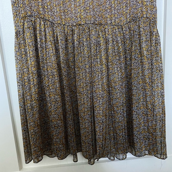 Zara Long Sleeved Midi Dress Size Medium - Picture 2 of 6